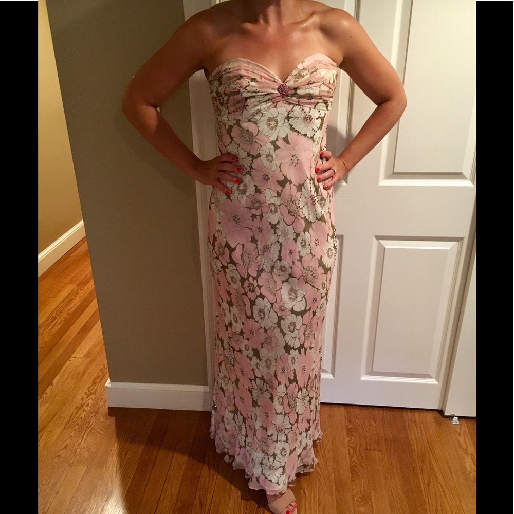 ABS floral gown