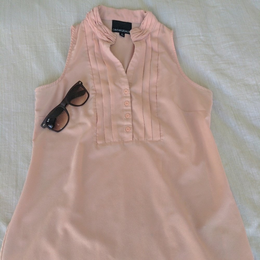 Blush Cynthia Rowley Blouse