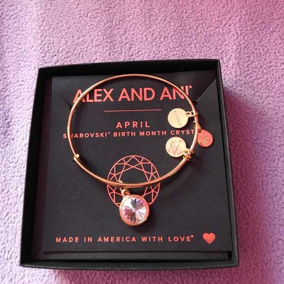 Alex and Ani Jewelry - Alex & Ani "April" Retired New in box ❌final❌