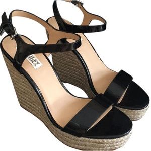 Brand new badgley mishka wedges