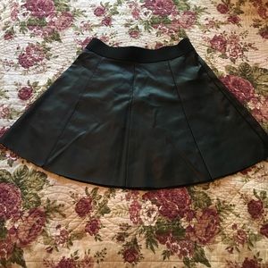 Forever 21 Leather Skirt Small