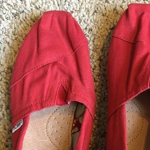 Red Toms Shoes