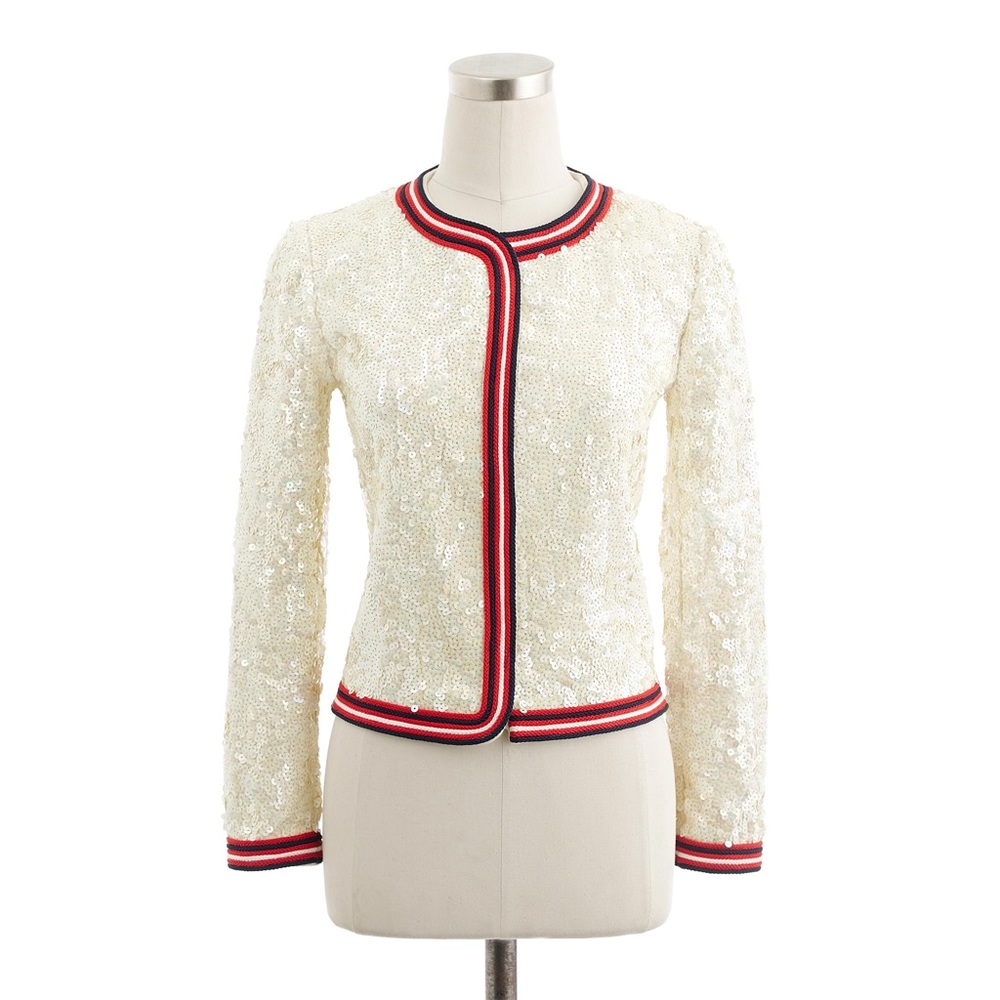J.Crew Sequin Jacket