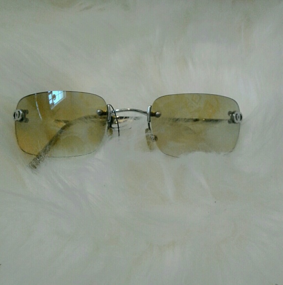 90s rimless sunglasses