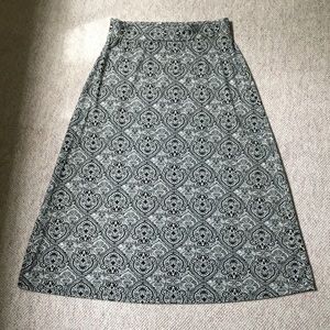 Plus size maxi skirt from Dressbarn