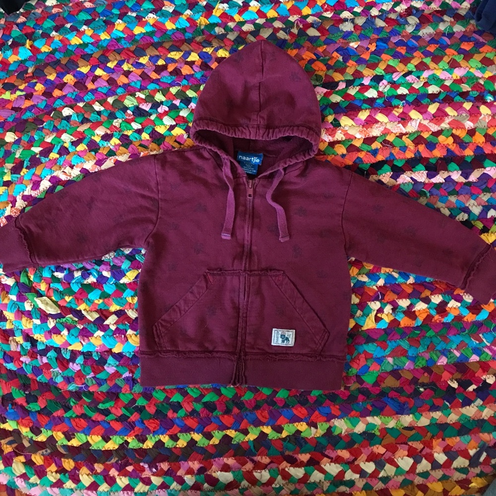 Naartjie Maroon Hoodie