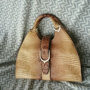 Brown handbag