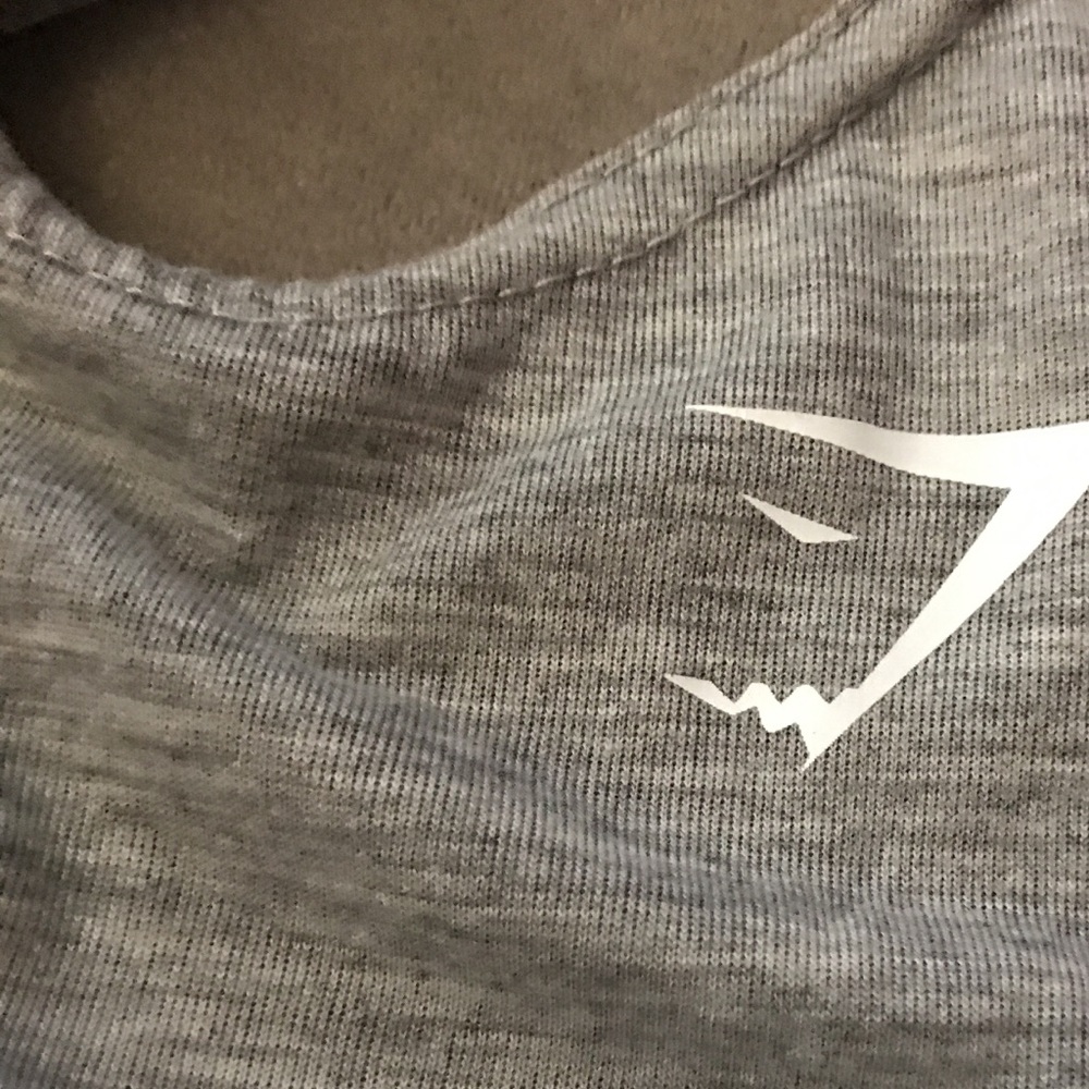 Tied up gymshark tank