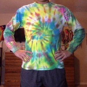 unique tie dye long sleeve