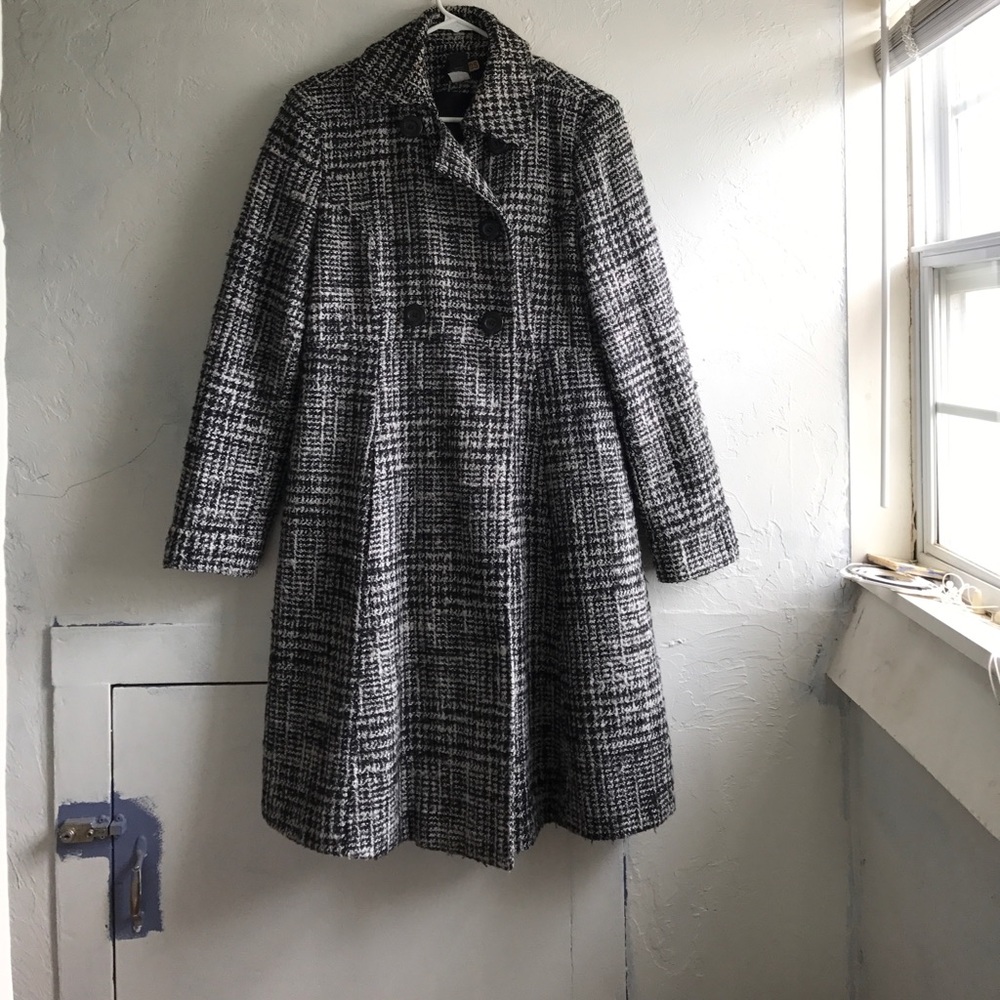 Herringbone/Wool Coat from VIA