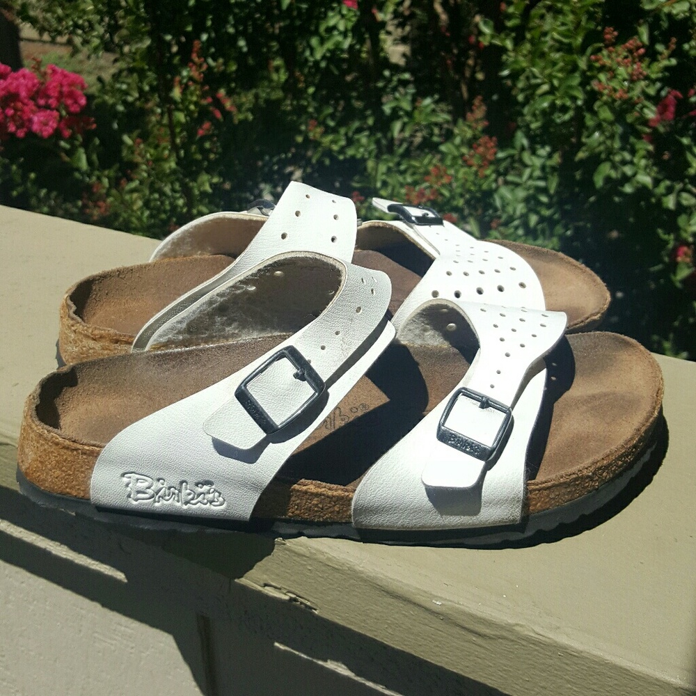 Wide 2 strapped birkenstock (Birki's) sandals