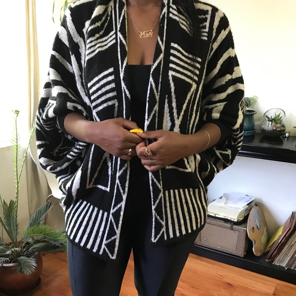 African Print inspired cardigan from Bloomingdales