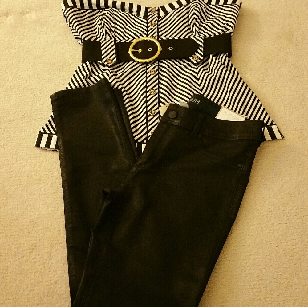 Chico Platinum Coated Jegging