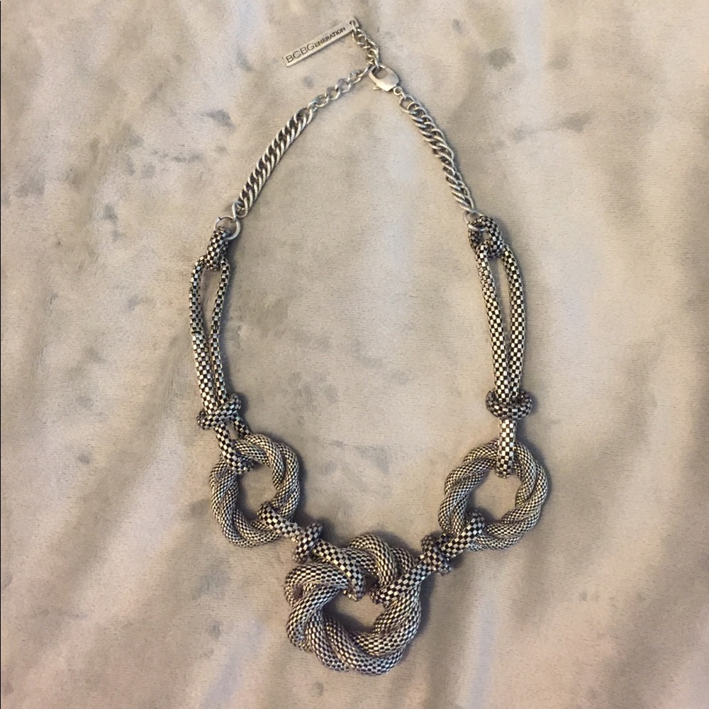 BCBGeneration metal rope necklace