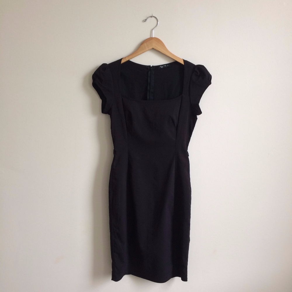 Kohl's black fitted work dress 9