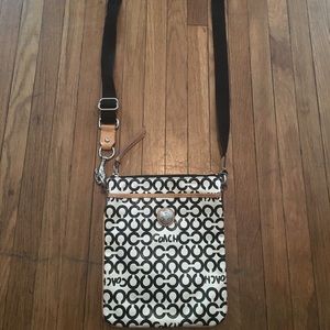Used Coach cross body bag.