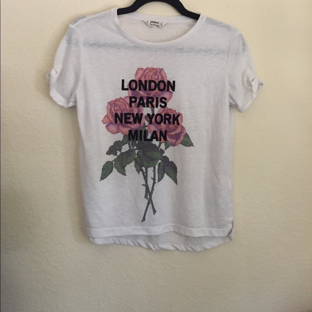 🌸 floral print t shirt