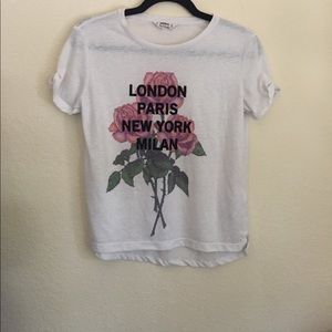 🌸 floral print t shirt