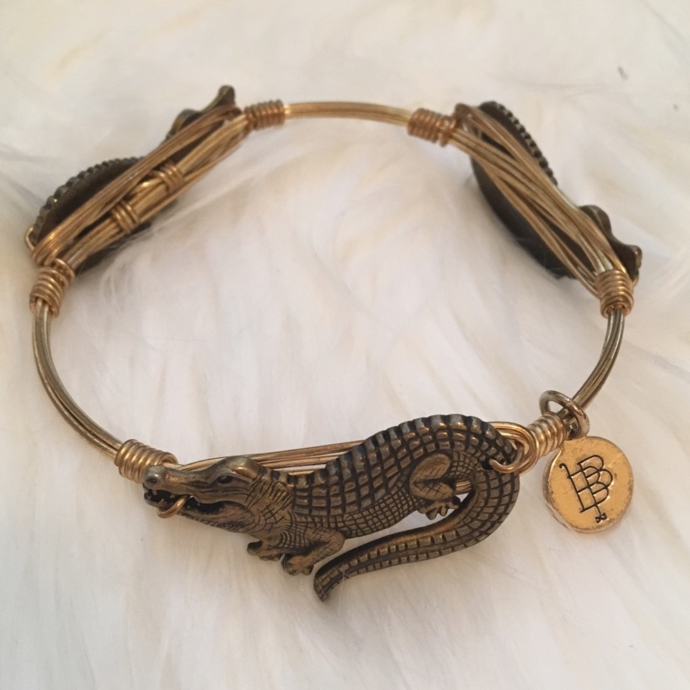 Single B&B Alligator Bangle