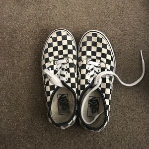 Checkered vans