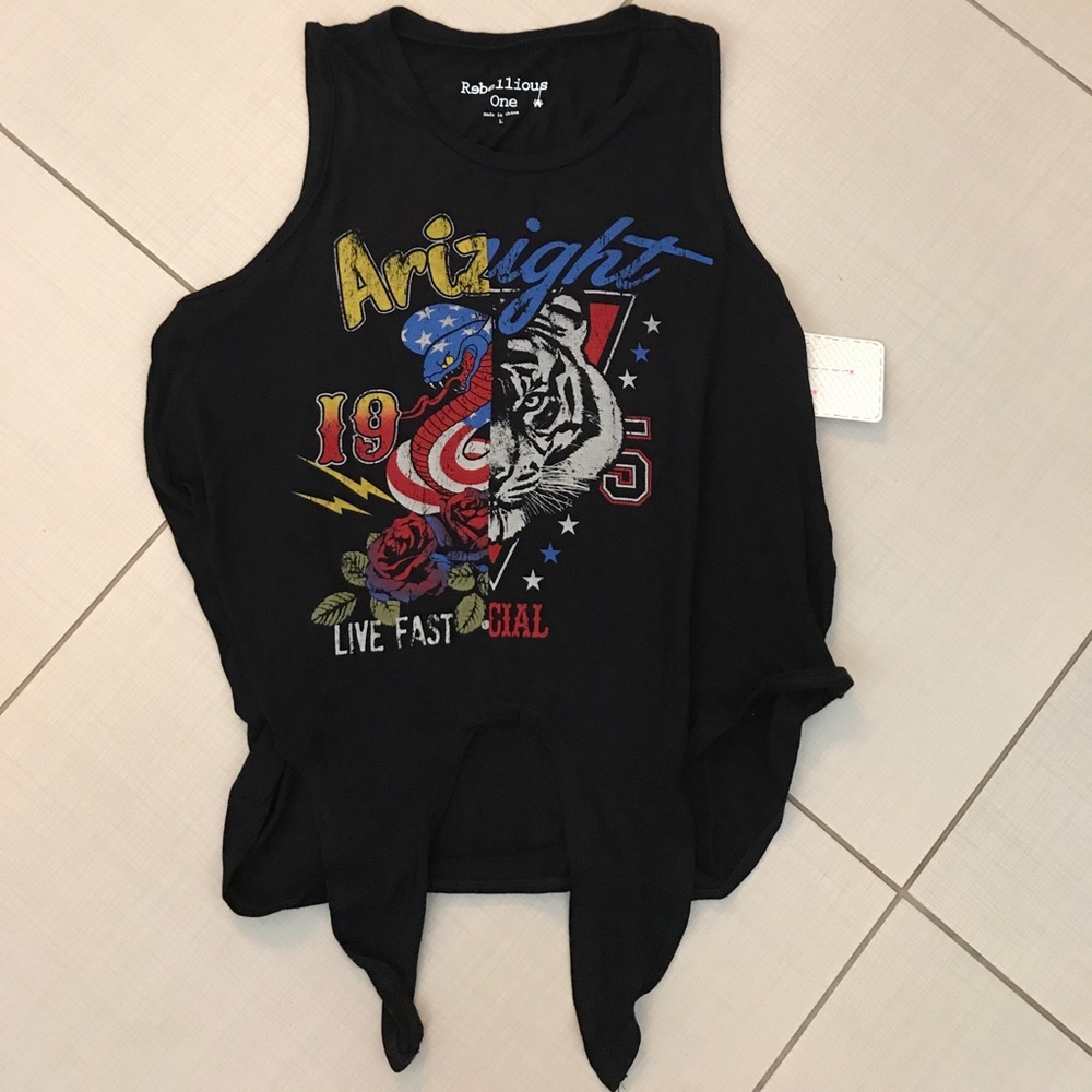 Rebellious One tank top
