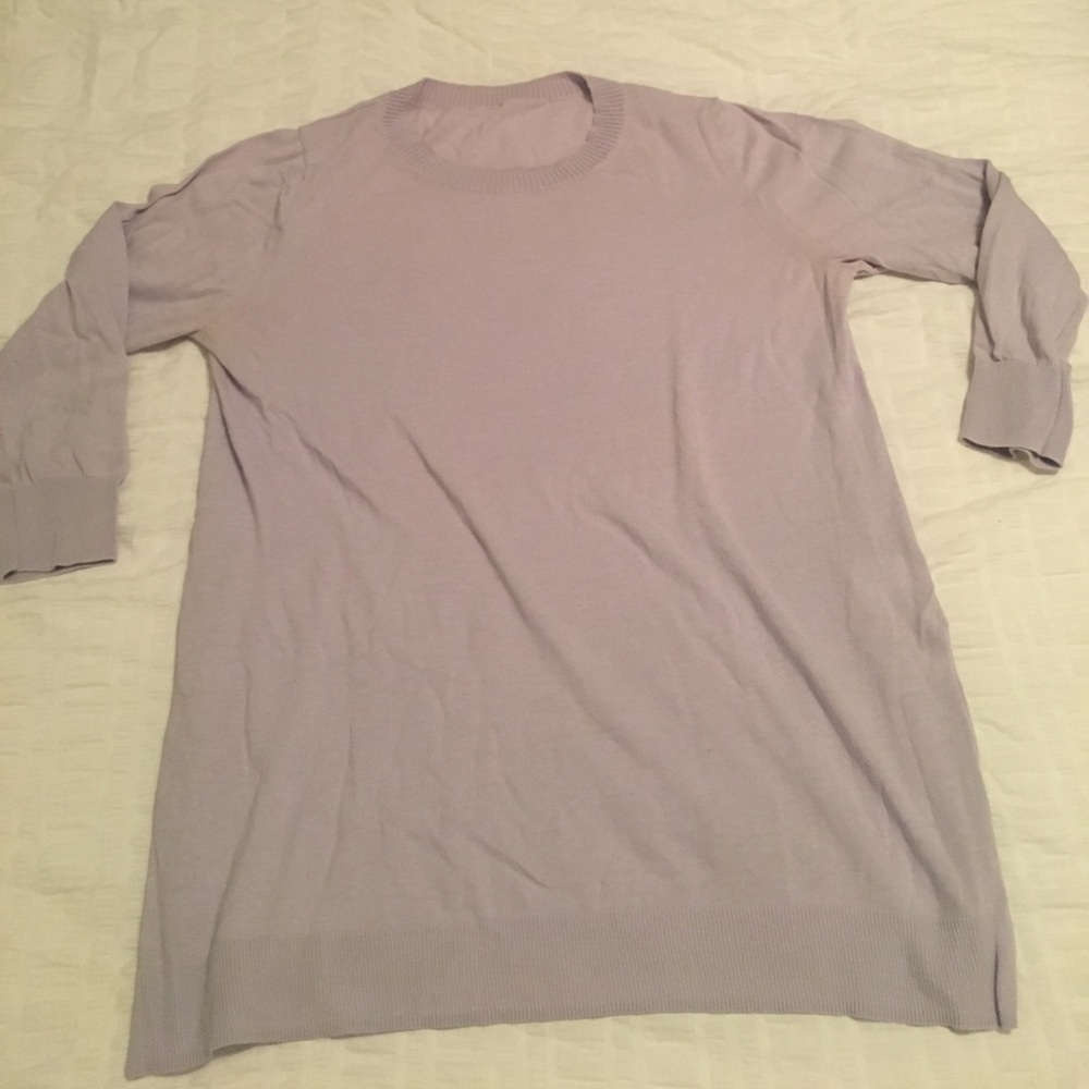 J crew Lavender light weight sweater