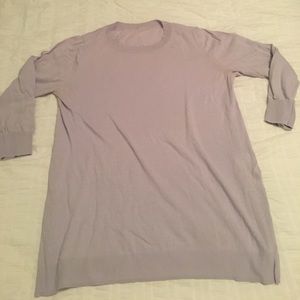 J crew Lavender light weight sweater