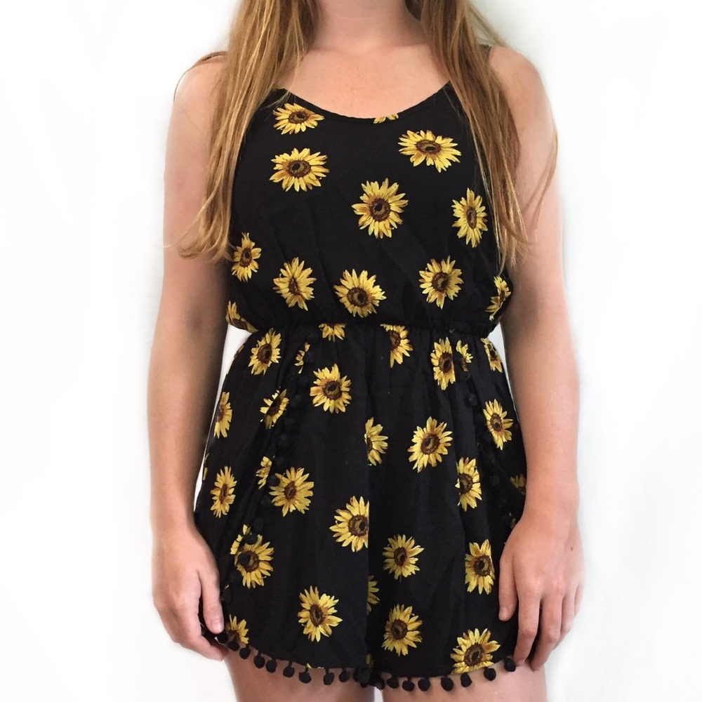 Sunflower romper