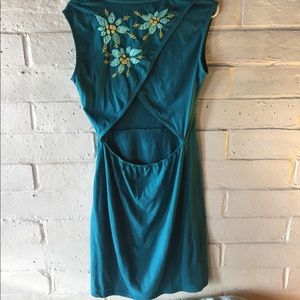 Synergy Organic Cotton Dress with Back Cutout