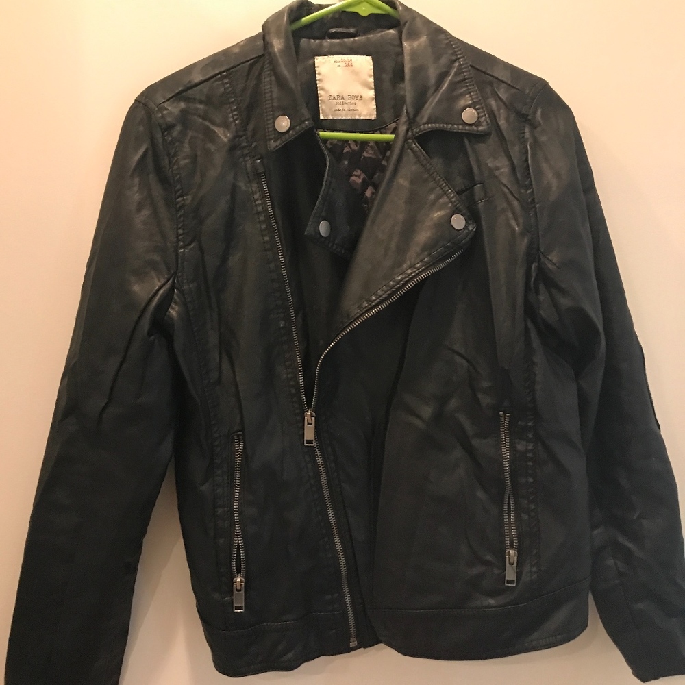 Zara Leather Jacket - Picture 1 of 1