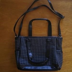 Thirty-one Mini Cindy in Black Houndstooth