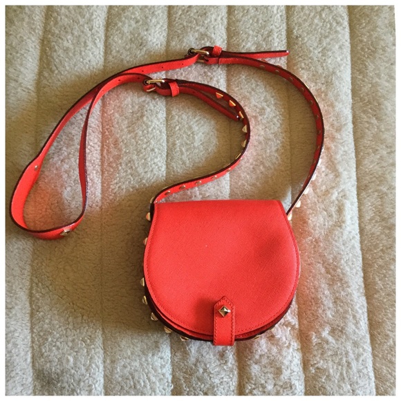 Red Rebecca Minkoff Skylar Mini Cross Body Bag - Picture 1 of 6