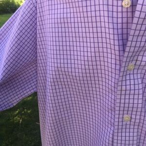 Brooks Brothers 1818 Men's Shirt Purple Check