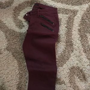 Maroon pants
