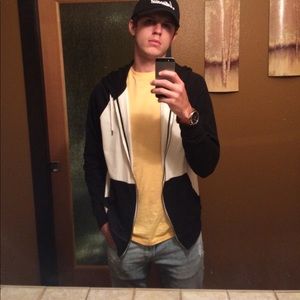 Five four lightweight zip up hoodie