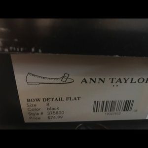 Bow detailed flats 🛑SOLD🛑