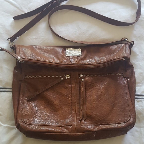Nine West Brown Shoulder Bag - Picture 1 of 3