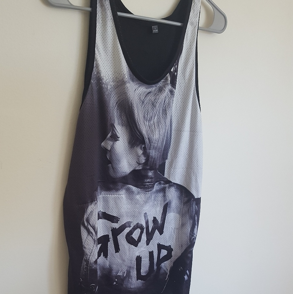 Paramore Grow Up men's mesh tank, small