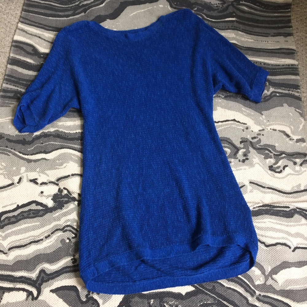 H&M Royal Blue sweater dress S