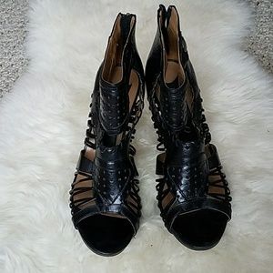 Chic Nine West Black Heels