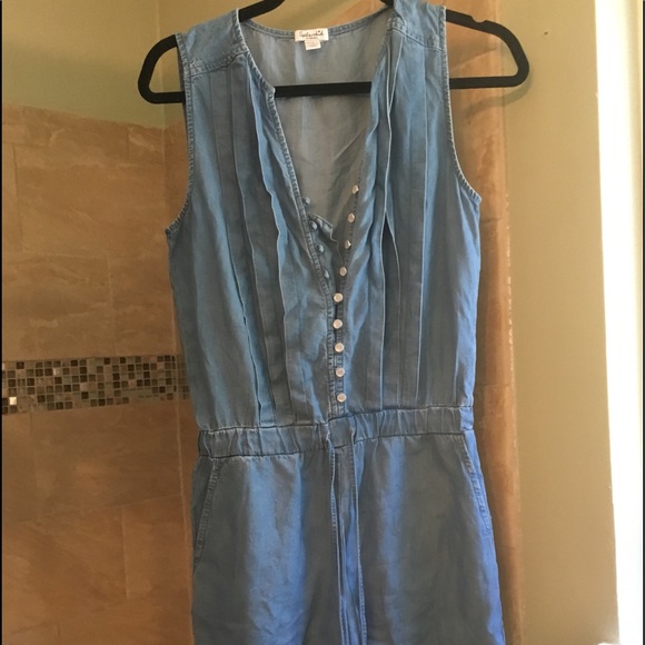 Splendid Chambray Romper xs - Picture 4 of 4