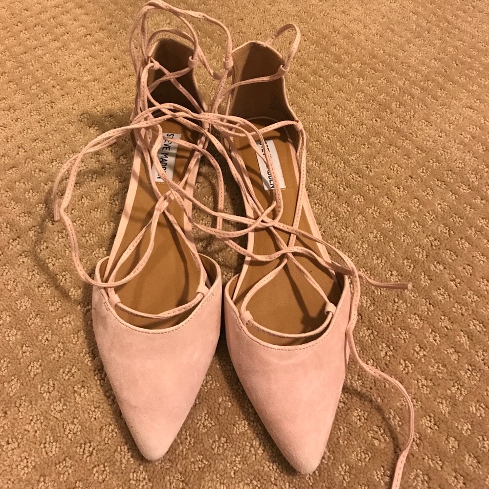 Steve Madden D'Orsay Lace Up Flat