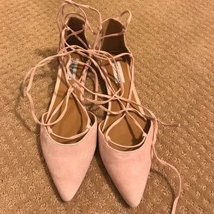 Steve Madden D'Orsay Lace Up Flat