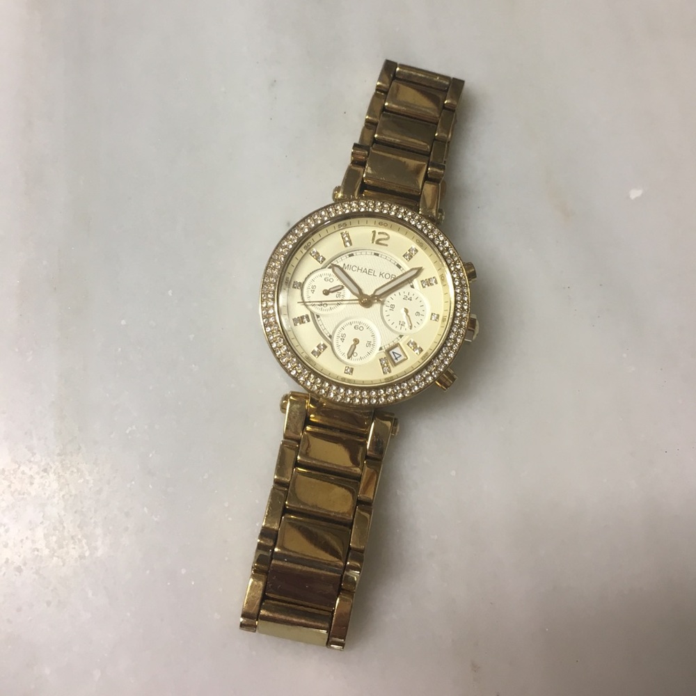 Gold Michael Kors Watch
