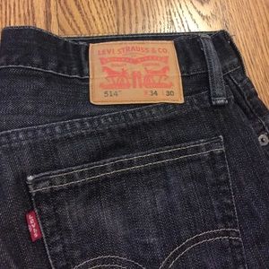 Levi Jeans / 514 style / 34W 30L