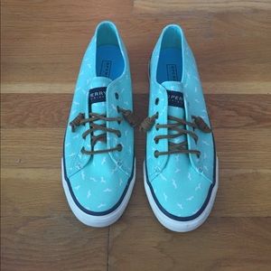 Sperry slip-on boat shoe. Women's 8.