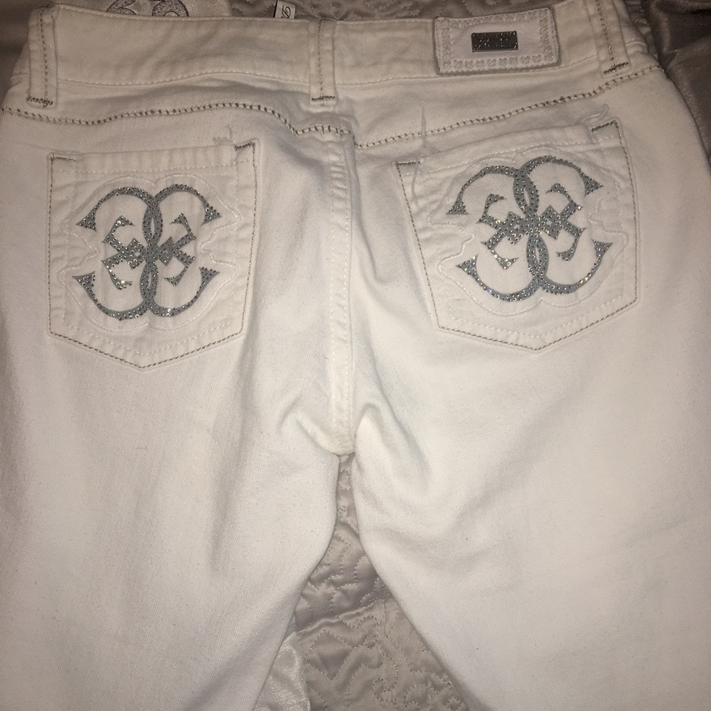 Vintage Guess White Jeans