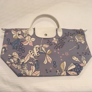 Longchamp floral bag