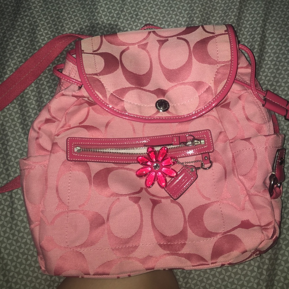 Coach pink bag