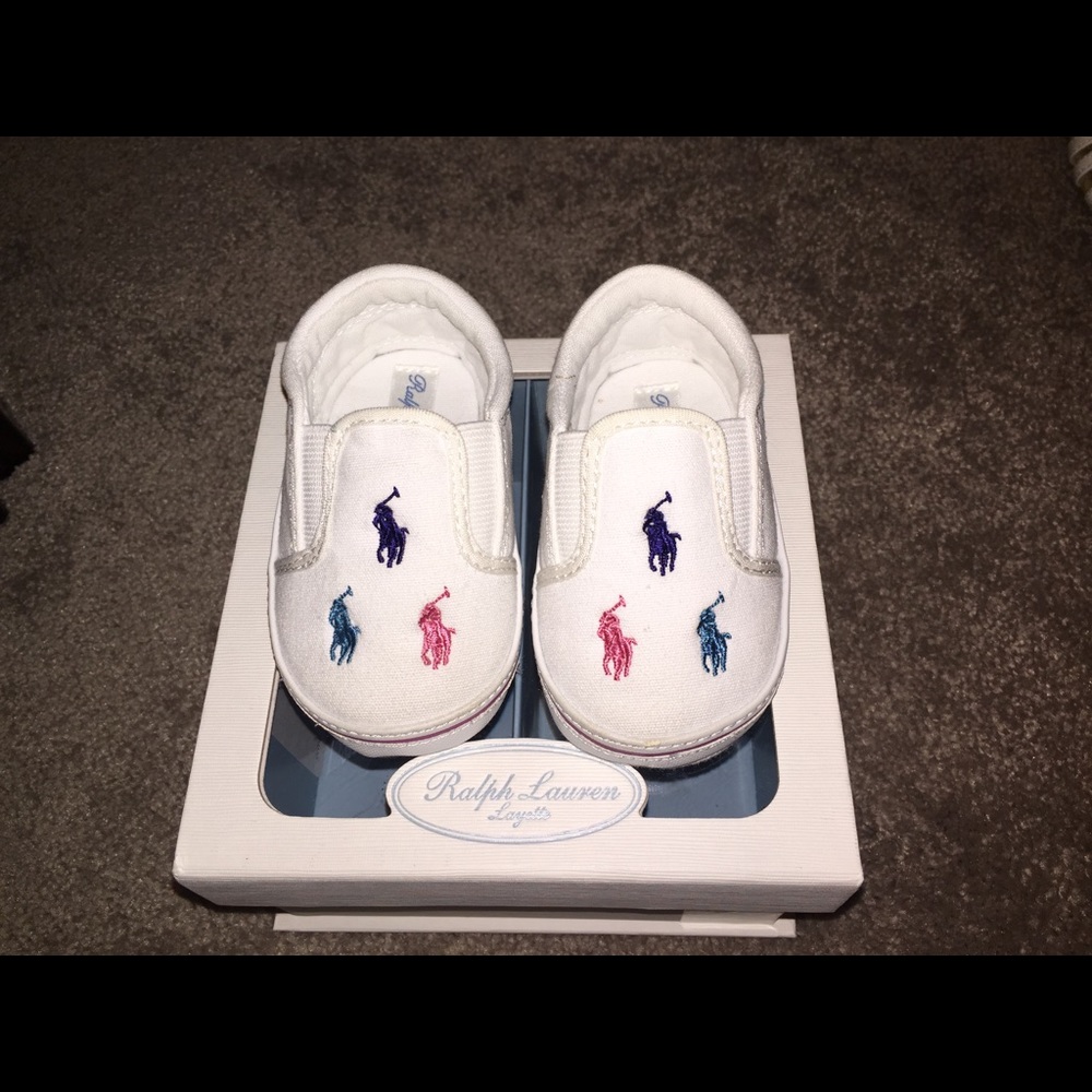 🚫SOLD🚫 Ralph Lauren Crib shoes